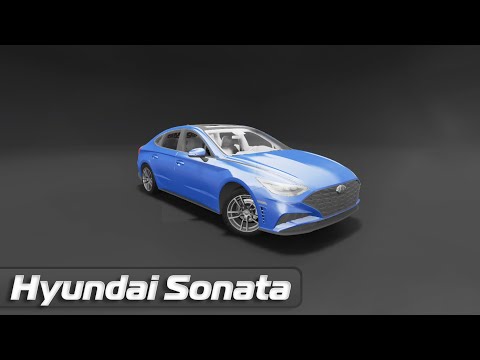 Мод Hyundai Sonata 2020 для BeamNG.drive