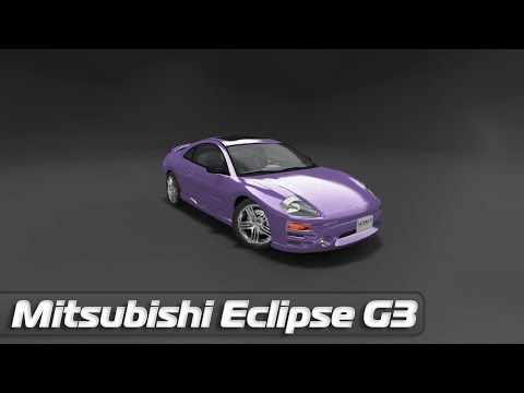 Мод Mitsubishi Eclipse G3 версия 1.0 для BeamNG.drive