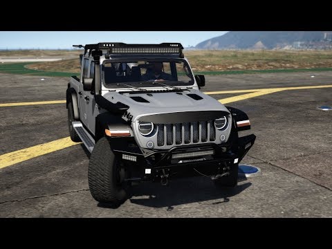 Jeep Gladiator JL 2020 GTA V MOD