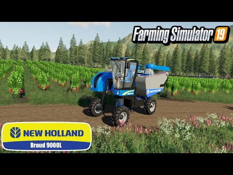 FS-19 PS4/Xbox 1 Official Grape Harvest Farming Simulator 2019 Mods