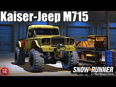 SnowRunner: Kaiser-Jeep M715! Retro Work Truck &amp; Crawler!